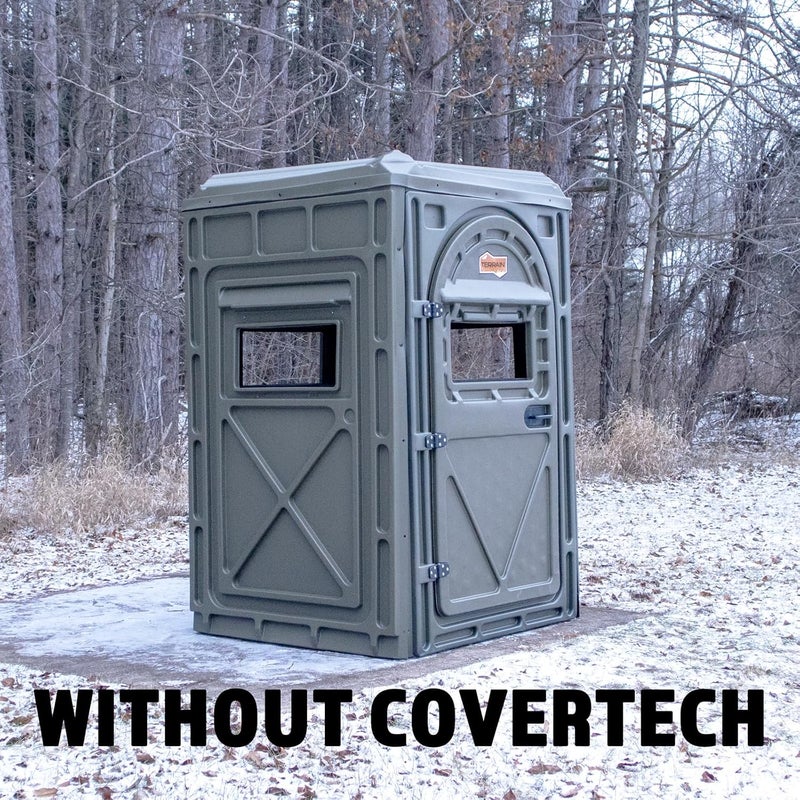 Covertech Store Hunting Blind Window Camo - See Through HD Window Camo – 24” x 59” - Image 4